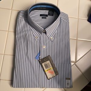 Men’s shirt, Van Heiden, long sleeve,no iron